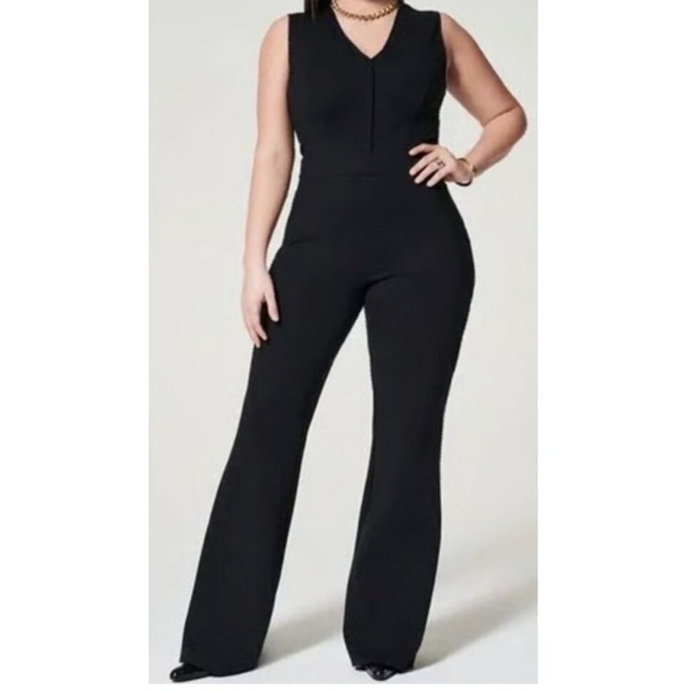 Spanx The Perfect Jumpsuit Black Sleeveless 2XL